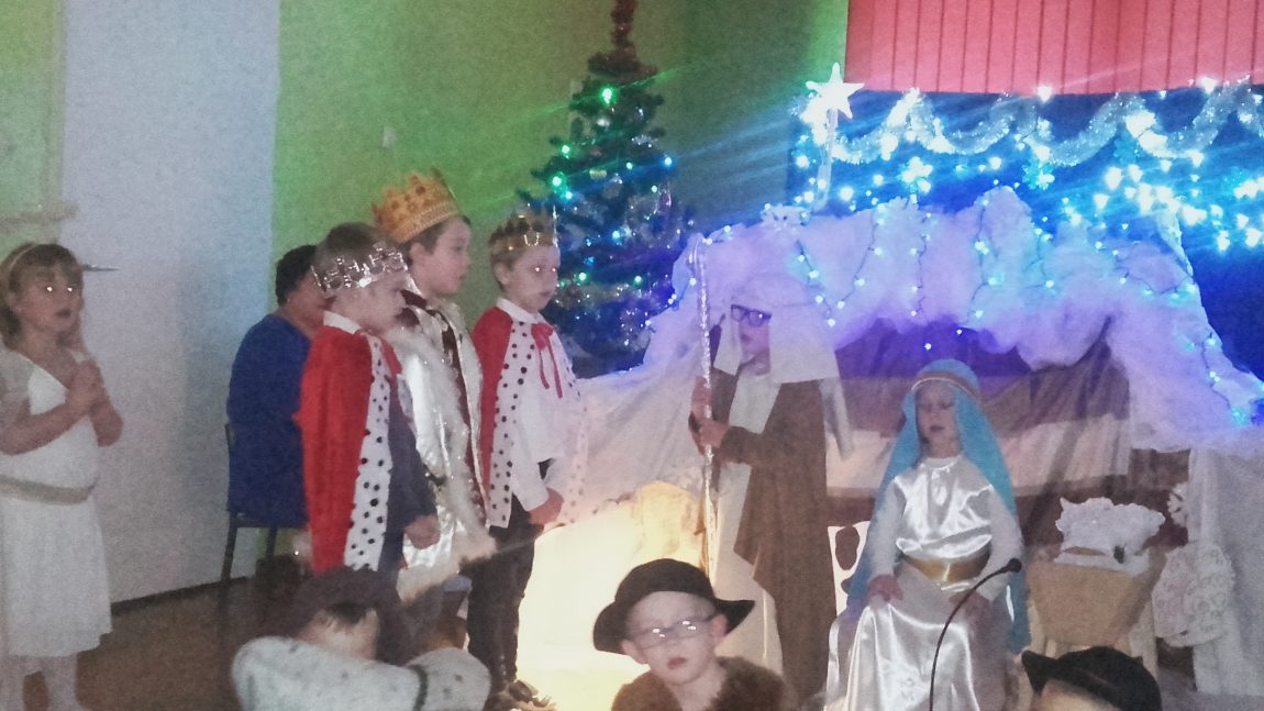 Jasełka w grupie „Jeżyki”