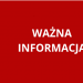 Ważna informacja