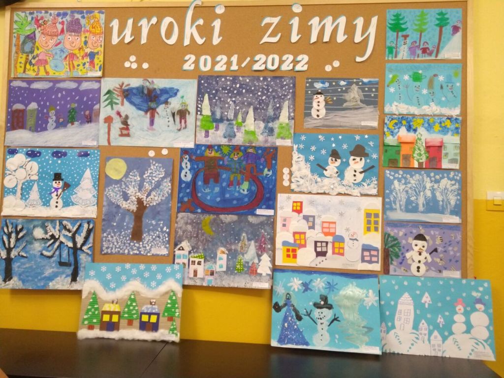 Przedszkolaki nagrodzone w konkursie „Uroki Zimy”